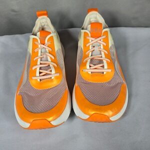 FitFlop Vitamin FF Sneakers Womens 8 Orange Mesh B01-194 Athletic Shoes Light